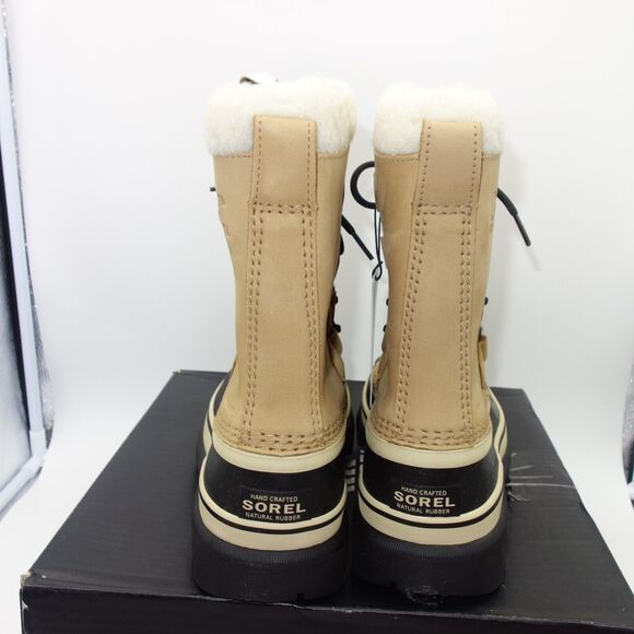 NEW Sorel Caribou Women's 6 WP Boots Insulated Winter Snow Buff Tan Brown - Picture 5 of 14